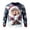 Blue-k, variant on Ugly Christmas Sweater Men Novelty Long Sleeve Crew Neck Funny Santa Claus 3D Print Christmas Sweatshirts For Dad Husband Xmas Holiday Party Outfits