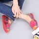 thumbnail image 5 of Moda mujer tobillo correa verano impresión Slip-on Sneaker Flats Shose Wmkox8yii FOPL372, 5 of 9