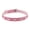 Pink, variant on Gothic Punk Leather Necklace With Metal Studs Adjustable Closure Hip Hop Streetwear Jewelry For Rocker Street Style