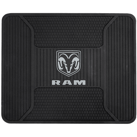 Plasticolor 001262R25 Dodge Ram Elite Utility Mat - Gray Logo