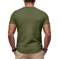 thumbnail image 4 of Dresfit Men's Shirts Crew Neck Short Sleeve Gym Shirts 2026 Summer Lightweight Workout T Shirts Quick Dry Big and Tall Muscle Fit Basic Tees 3XL, 4 of 5