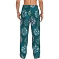 thumbnail image 7 of Salouo whiter Snowflake balloons Print Pajama Pants for Men, Lounge Pants Elastic Waistband Casual Men's sleepwear Loungewear Sleep Pajama Pant -Medium, 7 of 7