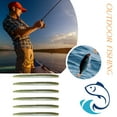 thumbnail image 2 of CSChome Artificial Baits Fishing Baits - High Toughness Flexible Reusable Slow Sinking Artificial Worm Lures, 2 of 7