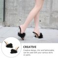 thumbnail image 3 of 1 par de sandalias delicadas y elegantes con tacones de aguja para mujer, zapatos casuales de moda para mujer, 3 of 6