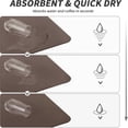 thumbnail image 5 of Coffee Mat - Absorbent Hide Stain Rubber Backed Dish Drying Mat for Kitchen Counter - Bar Mats for Countertops Fit Under Coffee Maker Espresso Machine, 5 of 5