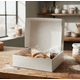 thumbnail image 5 of 25 Cajas Grandes Premium Cartulina Sulfatada Blanca 30x23x8 cm – Ideal para Envíos, Comida y Repostería, 5 of 10
