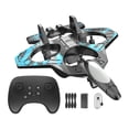 thumbnail image 2 of Avión RC para niños Hobby Planeador RC Velocidad ajustable Vuelo estacionario inteligente Fácil de azul, 2 of 9