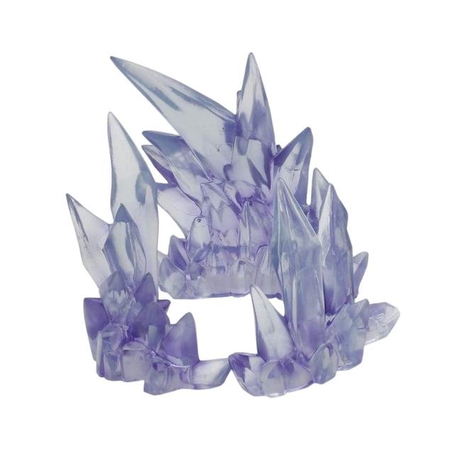 Baohd Glace Effet Spécial Action Figure Affichage Modèle Effet Stand Glace Modèle Violet