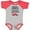 Baseball Heather and Red, variant on Inktastic Firefighter Volunteer Fireman Boys Baby Bodysuit
