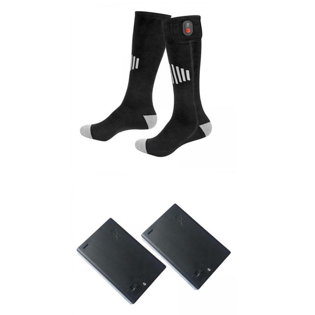 Heated Socks Long Stockings Breathable Unisex Winter Warm Socks for Outdoor shamjiam Calcetines calentadores de pies