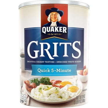 Quaker Instant 5-Minute Flaked Grits, 24 Count, 1.5 lbs