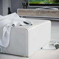 thumbnail image 7 of Modway Mingle Vegan Leather Ottoman in White, 7 of 7