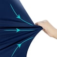 thumbnail image 4 of Thousandth Men Essential Fall Winter Athletic Base Tops Half Zip Mock Neck Compression Tops Quick Dry Thermal Tees for Hiking Gym Training Muscle Shaping, 4 of 8