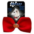 thumbnail image 2 of Mirage Pet 47-58 RD Pumpkin Widget Pet Bowtie, Red, 2 of 2
