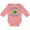 Mauve, variant on Inktastic Skip a Straw Save a Turtle with Cute Green Sea Turtle Boys or Girls Long Sleeve Baby Bodysuit