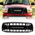 thumbnail image 1 of AMERICAN MODIFIED Armor Grille for 2006 to 2008 Dodge Ram 1500, Glossy Black, 1 of 12