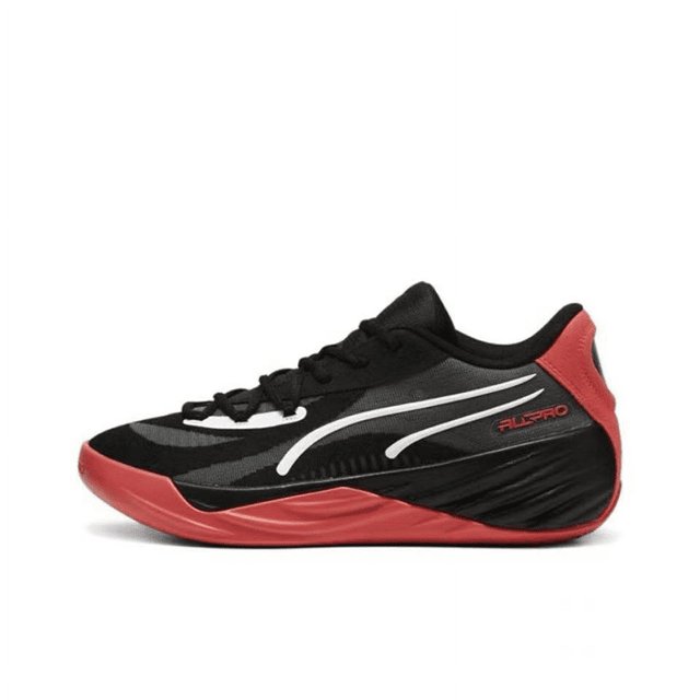 Zapatillas de baloncesto PUMA A11 Pro Nitro de caña baja, antideslizantes, resistentes al desgaste y con cordones y punta redonda para hombre