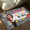 thumbnail image 3 of TIELUTT Classroom Door Mat Teacher Crayon Welcome to Classroom Doormat Back to School Classroom Carpet Room Area Rugs for Bedroom Living Room Rug for Kids Room Outer Throw Blanket Dining Room Rug 8x8, 3 of 4