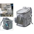 thumbnail image 3 of para mascotas para medios perros transpirables Mal transpirable Bolsa de mensajería plegable para viajes Senderismo y - Gris Colco Transportín de viaje para mascotas, 3 of 8