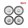 thumbnail image 4 of Ruedas de deriva Actualización Mejora la estabilidad del rendimiento MEJOR CONTROL DE MEJOR CONTROL DE DISEÑO RAZONABLE PERFECTADA COMPRÓDENTES LOS NEULTES DE DRIFTTING SILVER 4 PAQUETES Guardurnaity FN001784-02, 4 of 7