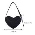 thumbnail image 4 of Bolso Diamantes Brillantes Hombro Ajustable Con Correa para El Color Sólido, 4 of 9