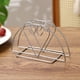 thumbnail image 4 of Pisexur Batería de cocina Toallero de papel de hierro semicircular para mesa, toallero de papel para sala de estar, servilletero vertical, almacenamiento de toallas d para la cocina del hogar, 4 of 6