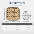 thumbnail image 7 of Lsque Cute Dogs Head 2 PCS Windshield Sun Shade | CarFoldable Window Covers | Car Accessories Reflect UV for Universal Cars SUV Truck | Medium, 7 of 7