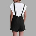 thumbnail image 6 of YOTMKGDO Jumpsuits for Women Women's Jumpsuits Rompers for Women Casual Suspender Shorts Solid Color Overalls with Pockets Pants, Sizes S-XL, 6 of 6