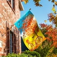 thumbnail image 6 of Welcome Autumn Bicycle Decorative Red Fall Leaves House Flag Double Sided Outdoor Yard Flag 28 x 40 Inch, 6 of 6