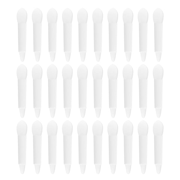 30 pinceles de silicona para labios, maquillaje cosmético, mascarillas labiales, aplicadores de lápiz labial.