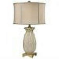 thumbnail image 2 of Dimond D2598 Ceramic Leaf Table Lamp in Cream Crackle And Antique Brass, 2 of 2