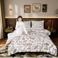 thumbnail image 4 of Homewish Retro Camo Camouflage Bedding Comforter Set,Rustic Farmhouse Twin Comforter Sets,Gray Brown Bedding Set For Teens,Microfiber Bedroom Decor Reversible,2 Pieces, 4 of 8