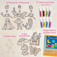 thumbnail image 2 of Suncatcher Kit Imagimake para decorar ventanas con forma de princesa para niñas de 6 a 8 años, 2 of 6