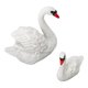 thumbnail image 1 of Decoraciones De Adornos De Cisne, Símbolo Coleccionable Ligero De Resina De Amor Decoraciones De Pareja De Cisnes Para El Día De San Valentín Para Coche, 1 of 8