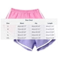 thumbnail image 2 of Squevariel 2 Packs Pajama Shorts for Women Elastic Waist Solid Color Casual Sleep Shorts Soft Thin Pajama Shorts, 2 of 6