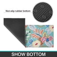 thumbnail image 6 of Green Pioneer Flower and Leaf Kitchen Rugs Sets Of 2,Anti Fatigue Kitchen Mat Rugs Non Slip Washable,Decorative Kitchen Floor Mats for Kitchen,Sink,Laundry,17"x30"+17"x47", 6 of 7