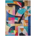 thumbnail image 2 of Addison Rugs Chantille Indoor/Outdoor Transitional Abstract Blue Machine Washable Rectangle Rug, 5' x 7'6", 2 of 7
