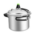 thumbnail image 1 of Olla a presión portátil resistente con mango plegable, utensilios de cocina de aleación de aluminio para 18 cm estilo A., 1 of 8