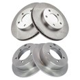 thumbnail image 2 of TRQ Front & Rear Brake Rotors Set Fits Select 2001-2005 Chrysler Sebring Dodge Stratus 2003-2005 Mitsubishi Eclipse 2000-2003 Galant 2004-2006 Lancer 2004 Outlander, 2 of 6