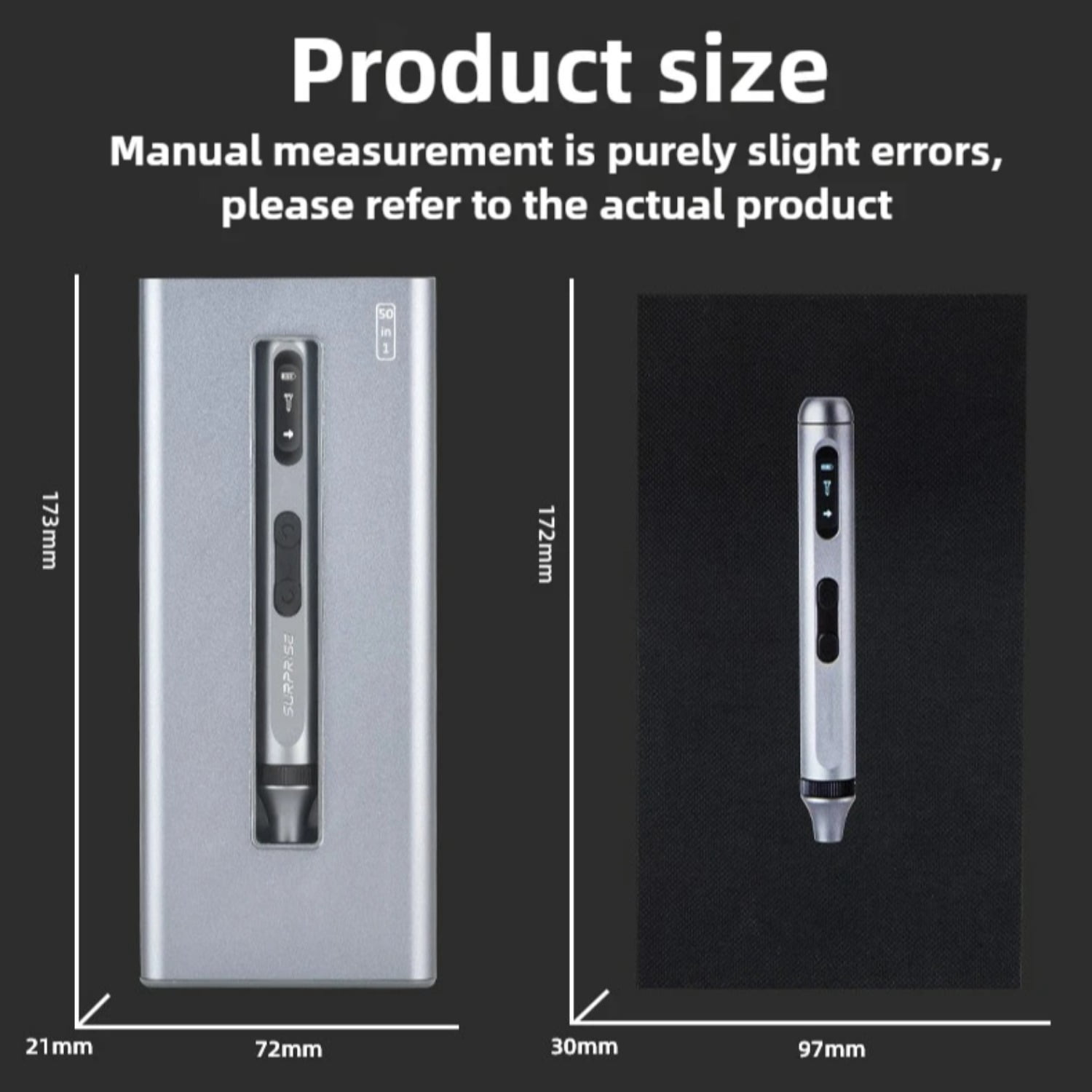 Electric Screwdriver Kit Power Screwdrivers, 3.7V