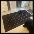 thumbnail image 2 of Flower of Life Rug, Sacred Geometry Rug, Flower of life, Spiritual Rug, Floor Rug, Sacred Geometry Decor Rug, Floral Design, 5.2 x 6.8 feet, Colourful, 2 of 8