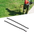 thumbnail image 4 of Cadena de recortadores de Pasto de Jardín, Cadena de Cortador de Cepillo de Reemplazo Perfecta de Alta Eficiencia Duradera para Patio Trasero Para Campo de Fútbol para Jardín, 4 of 7