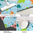 thumbnail image 3 of LightBlue Cartoon Dinosaurs Patterns Pattern Kitchen Rug Mat,Kitchen Runner Rugs Non Skid Washable,Decorative Kitchen Floor Mats for Kitchen,Sink,Laundry,17"X47", 3 of 5