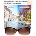 thumbnail image 6 of Polarized Sunglasses for Women with Wrap Around Butterfly Design, Trendy Jackie-O Style for UV400 Protection, 6 of 6