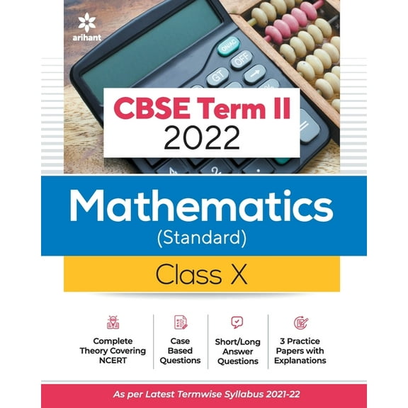 CBSE Term II Mathematics Standard 10th, (Paperback)