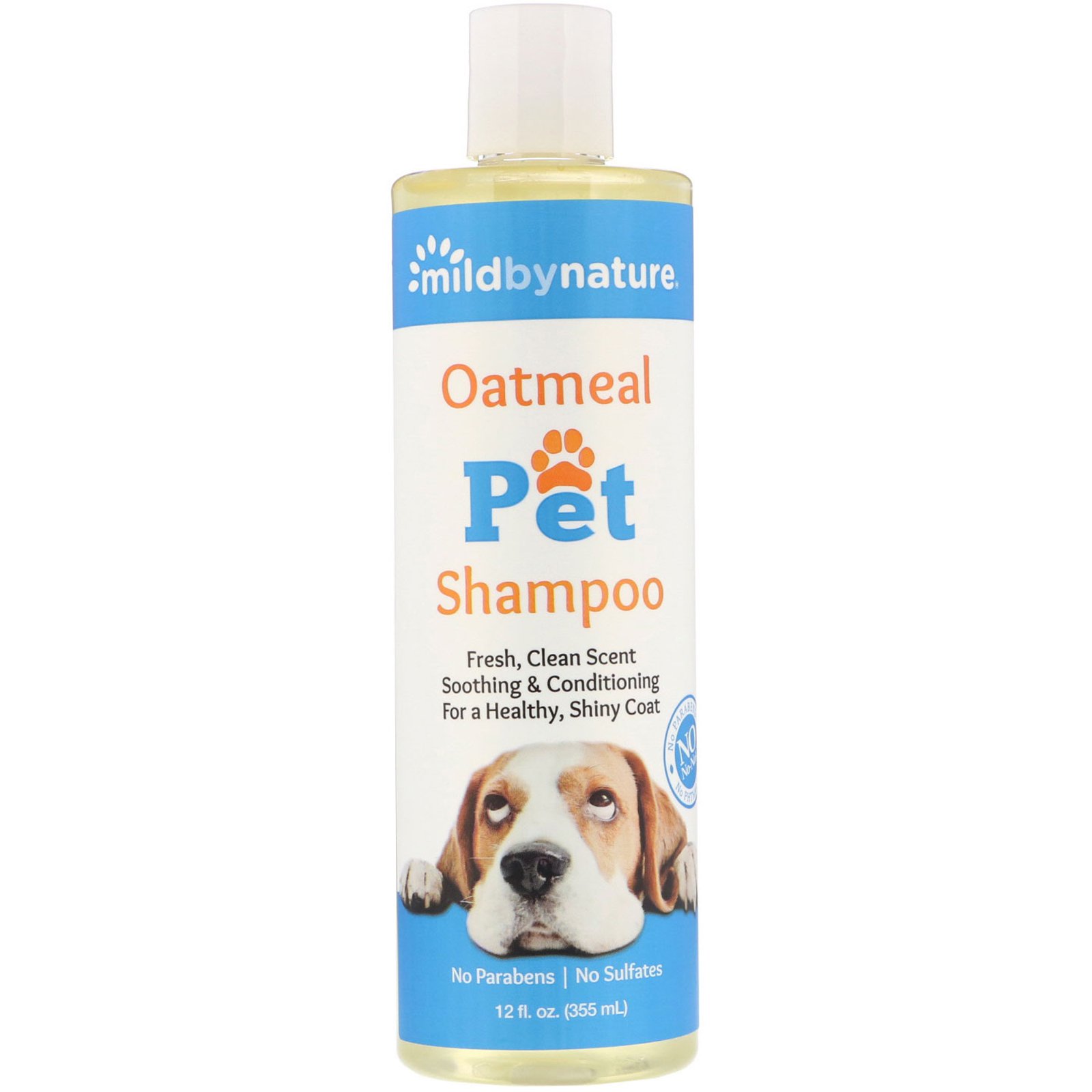 Mild By Nature Oatmeal Pet Shampoo, 12 fl oz (355 ml)