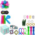 thumbnail image 1 of SUNSIOM Sensory Fidget Toys Set, Dimple Bubble Board Flippy Chain Hand Toys, 1 of 5
