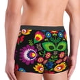 thumbnail image 6 of Salouo Traditional Floral Polish Print Men's Boxer Briefs,Breathable Underwear Elastic Waistband Briefs for Men -X-Large, 6 of 8
