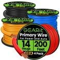 thumbnail image 1 of Kit de cable GEARit 14 AWG CCA de 800 pies, 4 colores, automotriz, 1 of 9