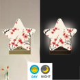 thumbnail image 4 of Star Shaped Energy Saving Night Light Living Room Night Light, Bedroom Night Light, Corridor Night Light, Study Night Light Red Plum Blossom, 4 of 6